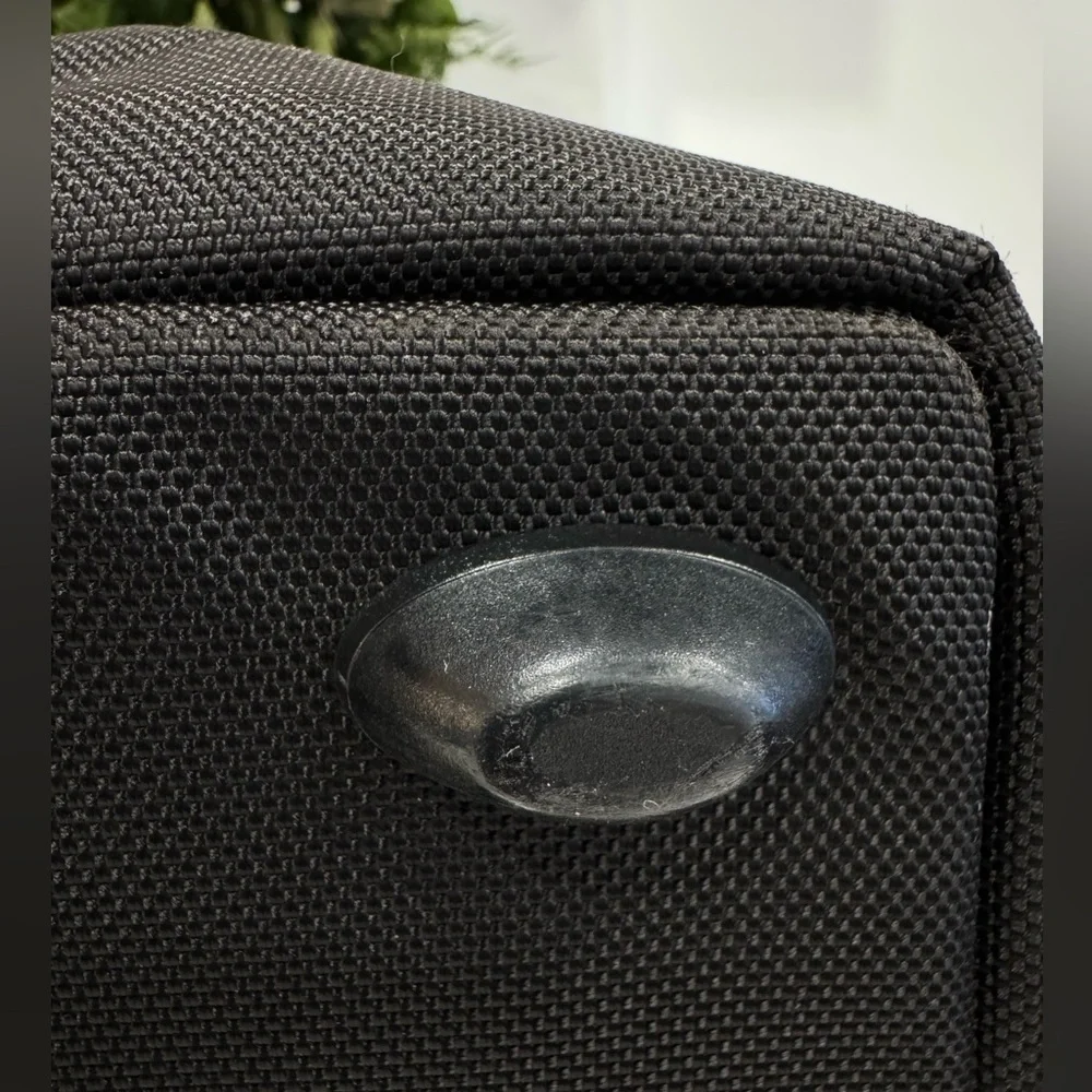 TUMI Alpha 2 Large Soft Travel Satchel in Black Bag